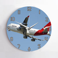 Thumbnail for Departing Qantas Boeing 747 Printed Wall Clocks