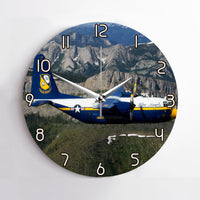 Thumbnail for Amazing View with Blue Angels Aircraft Printed Wall Clocks
