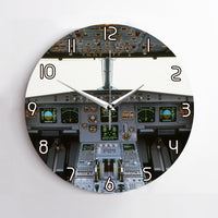 Thumbnail for Airbus A320 Cockpit (Wide) Printed Wall Clocks