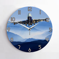 Thumbnail for Landing Boeing 747 From Front Printed Wall Clocks
