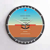 Thumbnail for Airplane Instruments (Gyro Horizon) Designed Wall Clocks