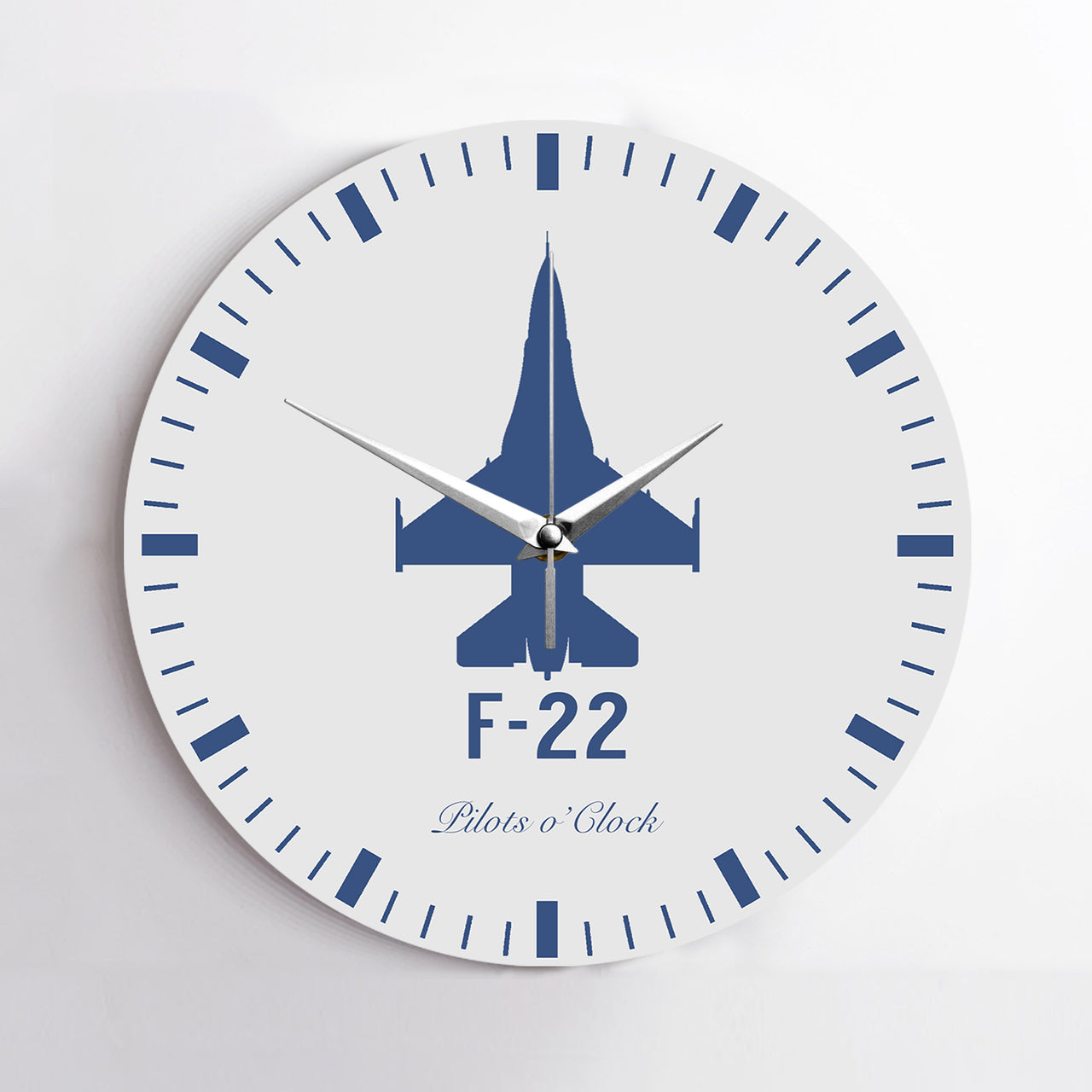 Fighting Falcon F22 Printed Wall Clocks