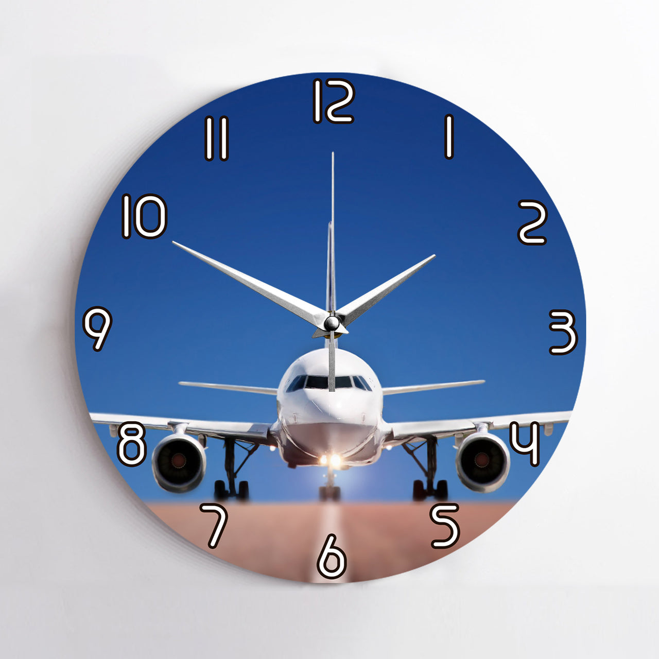 Face to Face with Airbus A320 Printed Wall Clocks