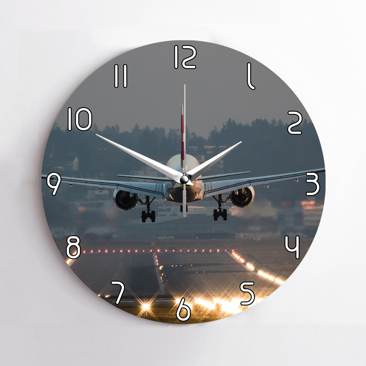 Magnificant Landing Printed Wall Clocks