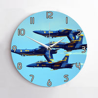 Thumbnail for US Navy Blue Angels Printed Wall Clocks