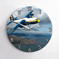 Thumbnail for Blue Angels & Bridge Printed Wall Clocks