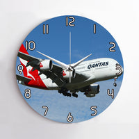 Thumbnail for Landing Qantas A380 Printed Wall Clocks