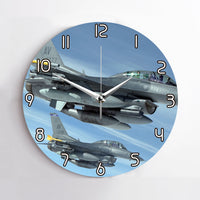 Thumbnail for Two Fighting Falcon Printed Wall Clocks