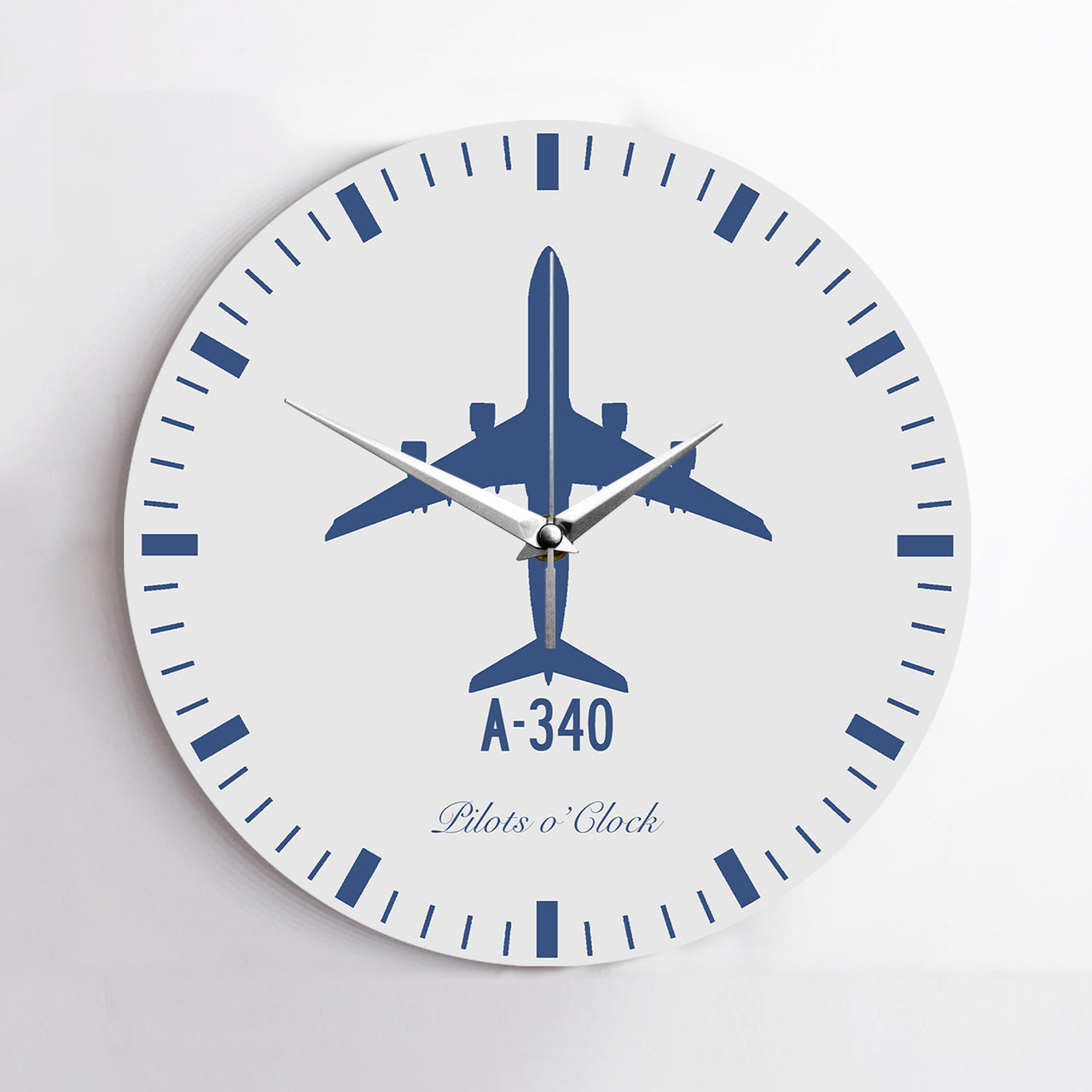 Airbus A340 Printed Wall Clocks