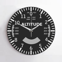 Thumbnail for Airplane Instruments (Altitude) Designed Wall Clocks