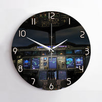 Thumbnail for Airbus A380 Cockpit Printed Wall Clocks