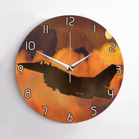 Thumbnail for Departing Fighting Falcon F16 Printed Wall Clocks