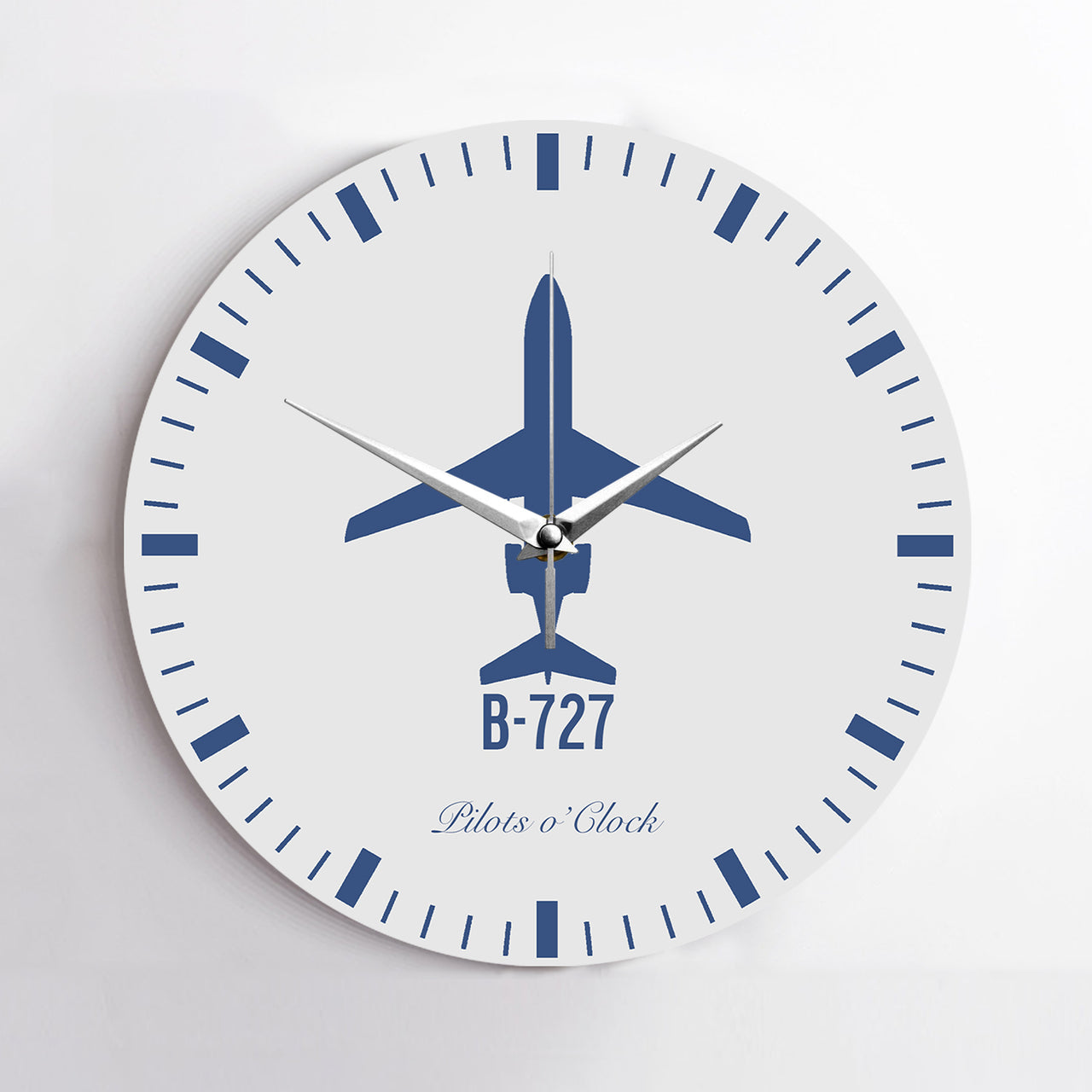 Boeing 727 Printed Wall Clocks