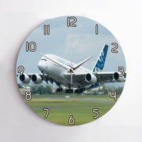 Thumbnail for Departing Airbus A380 with Original Livery Printed Wall Clocks