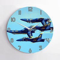 Thumbnail for US Navy Blue Angels Designed Wall Clocks