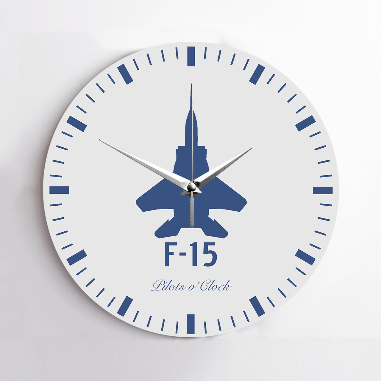Fighting Falcon F-15 Printed Wall Clocks