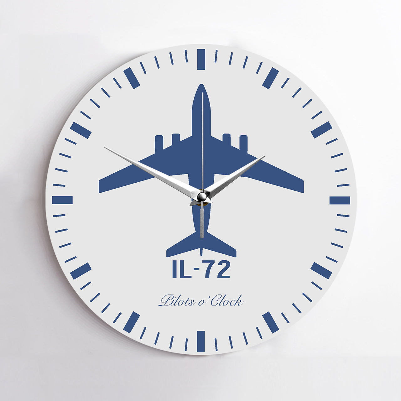 ILyushin IL-72 Printed Wall Clocks