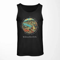Thumbnail for WELLINGTON - Badge - Tank Top - Black