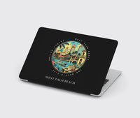 Thumbnail for WEST PALM BEACH - Badge - MacBook Case - Black