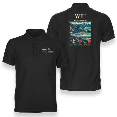 WJU - Poster - Double-Side Polo - Black
