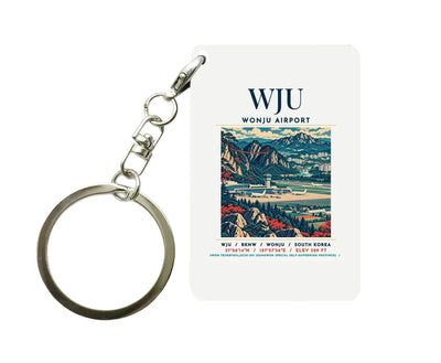 WJU - Poster - Key Chain - White