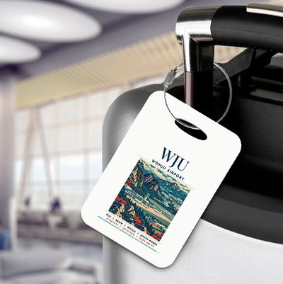WJU - Poster - Luggage Tag - White
