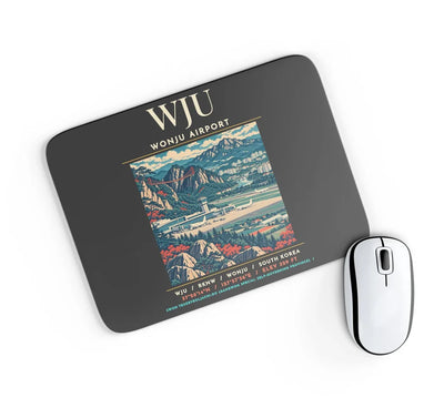 WJU - Poster - Mouse Pad - Black