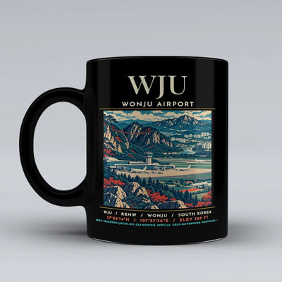 WJU - Poster - Mug - Black