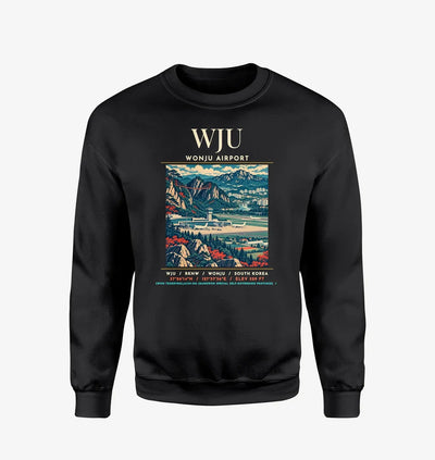 WJU - Poster - Sweatshirt - Black