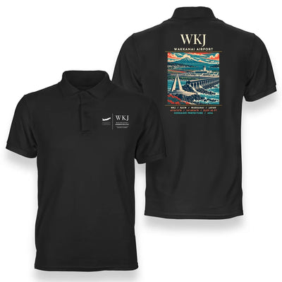 WKJ - Poster - Double-Side Polo - Black