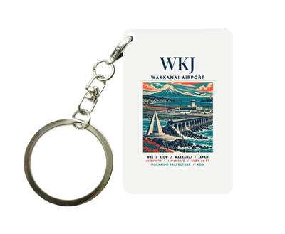 WKJ - Poster - Key Chain - White
