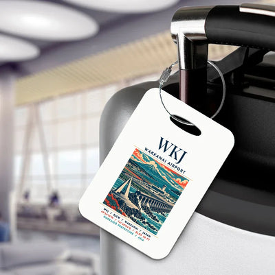 WKJ - Poster - Luggage Tag - White