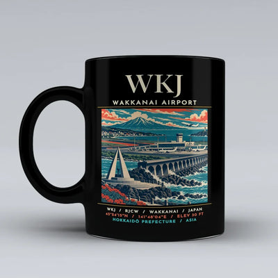 WKJ - Poster - Mug - Black