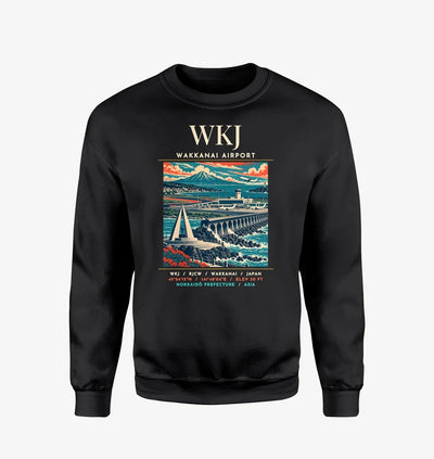 WKJ - Poster - Sweatshirt - Black