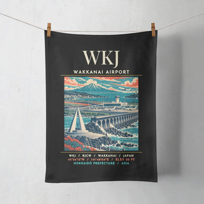 WKJ - Poster - Towel - Black