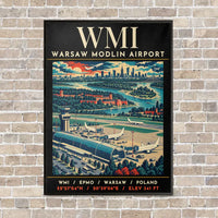 Thumbnail for WMI - Poster - Canvas Framed - Black