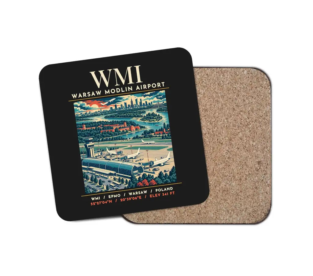 WMI - Poster - Coaster - Black