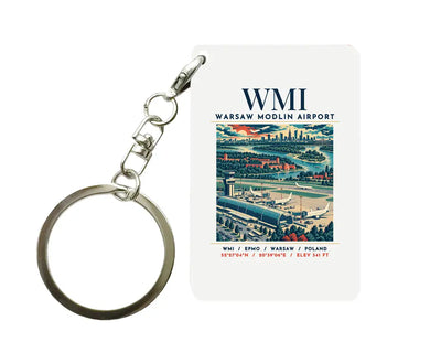 WMI - Poster - Key Chain - White