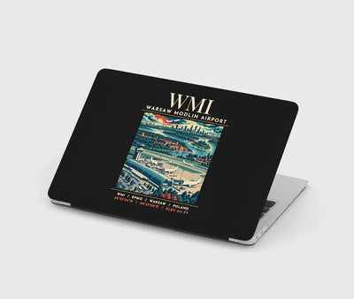 WMI - Poster - MacBook Case - Black