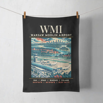 WMI - Poster - Towel - Black