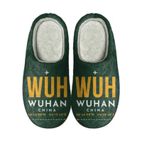 Thumbnail for Wuhan Tianhe International Airport (WUH) Slippers & Flip Flops - Slippers - Cotton - Code - Same - Dark Green