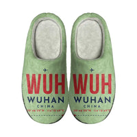 Thumbnail for Wuhan Tianhe International Airport (WUH) Slippers & Flip Flops - Slippers - Cotton - Code - Same - Light Green