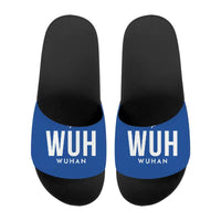 Thumbnail for Wuhan Tianhe International Airport (WUH) Slippers & Flip Flops - Slippers - Sport - Code - Blue