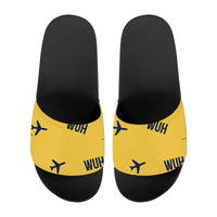 Thumbnail for Wuhan Tianhe International Airport (WUH) Slippers & Flip Flops - Slippers - Sport - Pattern - Yellow