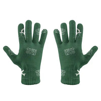 Thumbnail for West Yellowstone Airport (WYS) Gloves - Gloves - Full - Pattern - Green