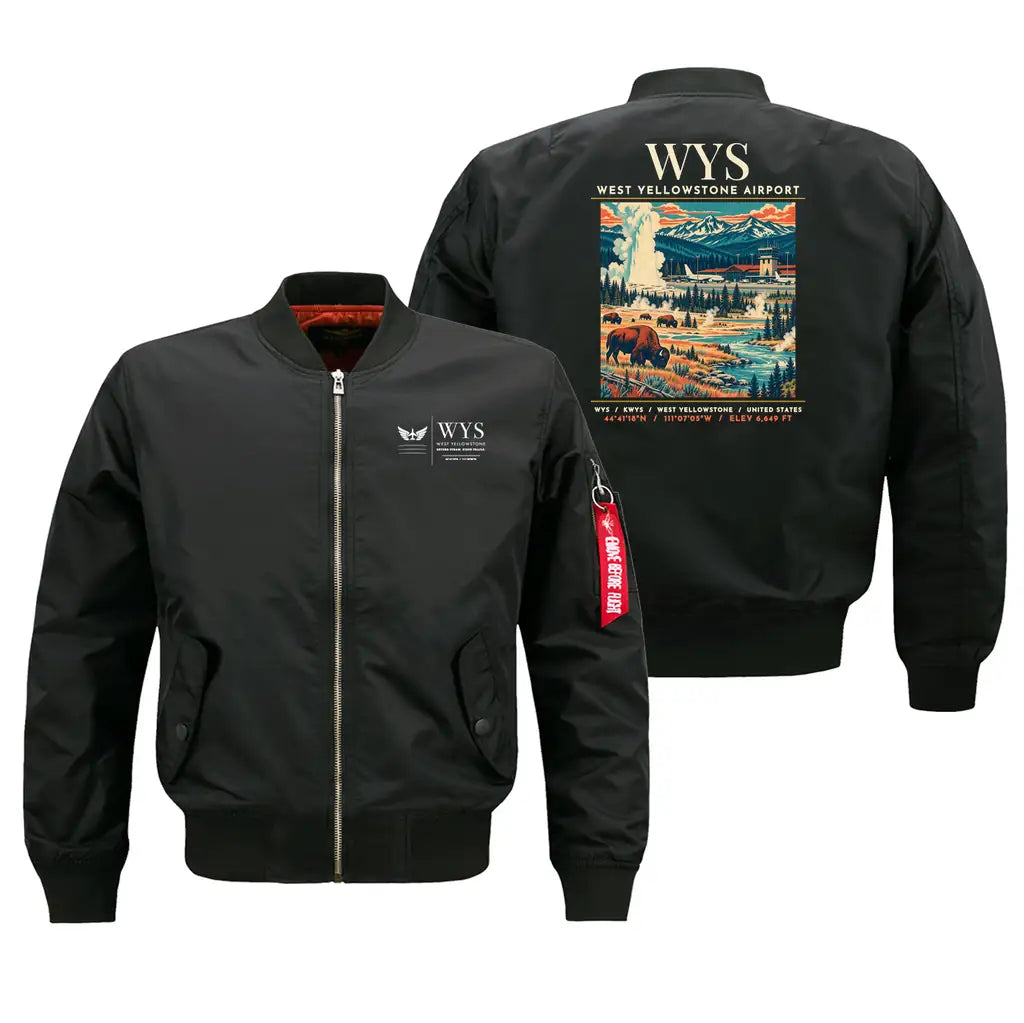WYS - Poster - Bomber Jacket - Black