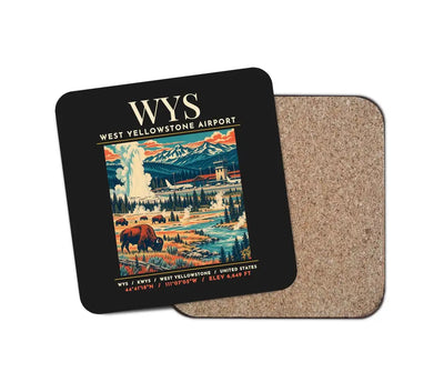 WYS - Poster - Coaster - Black