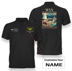 West Yellowstone Airport (WYS) Premium Polo T-Shirts
