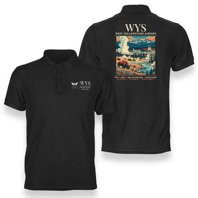 WYS - Poster - Double-Side Polo - Black