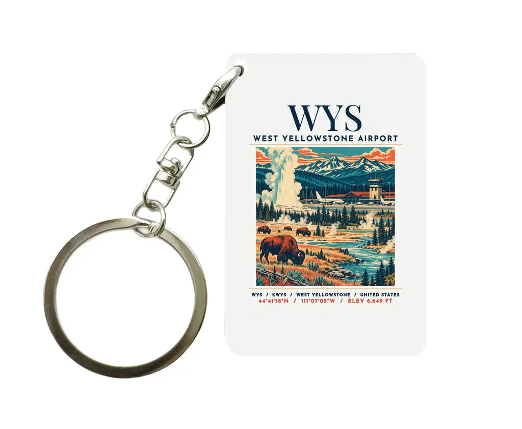 WYS - Poster - Key Chain - White